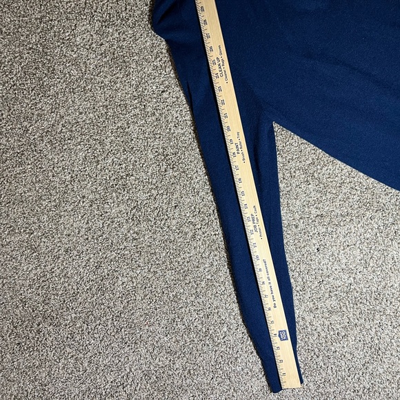 Southern Tide pullover Quarter Zip Navy Merino Wool men’s medium - Picture 4 of 7